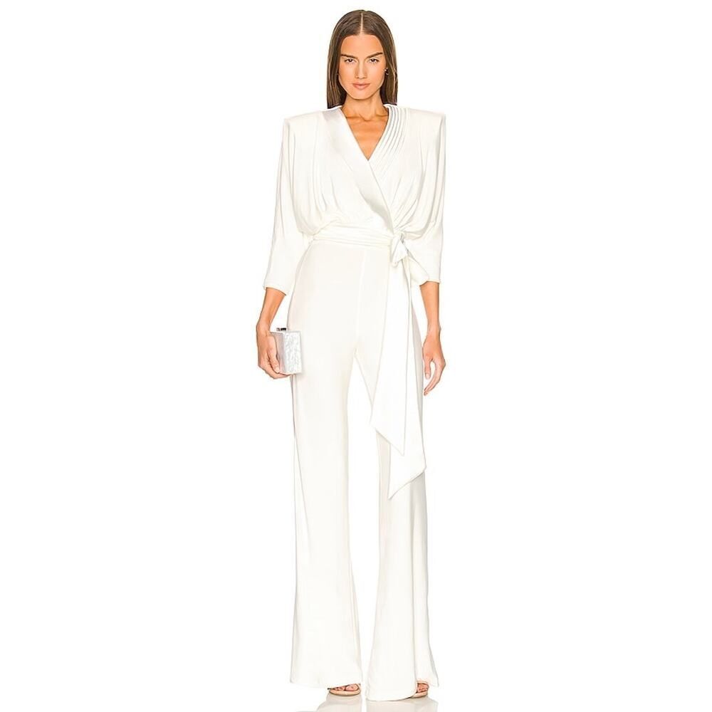 Zhivago Weld Jumpsuit in White US4